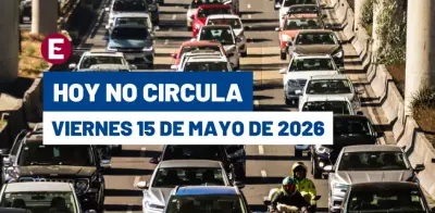 Hoy No Circula viernes 15 mayo 2026: autos con engomado azul restringidos