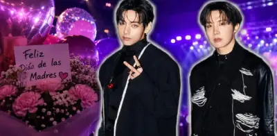 J-Hope y V de BTS celebran el Día de las Madres en México con emotivos gestos