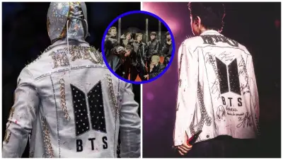 Jin de BTS conmueve con chamarra de Místico y dedicatoria en México