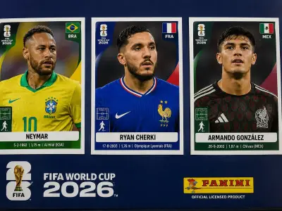 Álbum Panini 2026: Paquete de actualización en camino