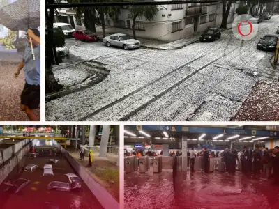 Lluvias hoy 13 de mayo en CDMX y Edomex: alertas por tormentas y granizo