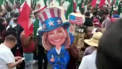 Marcha de Morena contra Maru Campos en Chihuahua