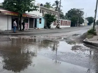 Mega bache en Lomas del Vergel exige reparación urgente