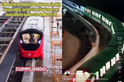 Monorriel similar al de NL opera en República Dominicana
