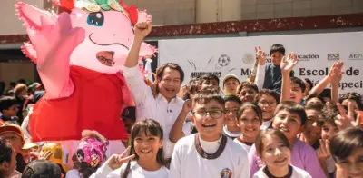 Mundialito Escolar de Fútbol se realizará cada año, anuncia SEP