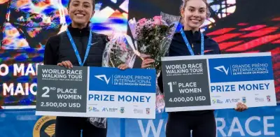 México domina marcha en Portugal; Alegna González impone récord