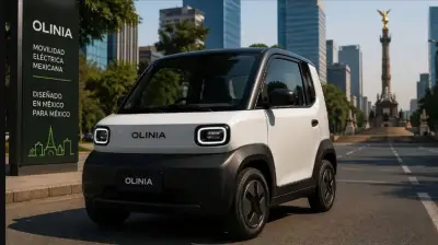 Olinia: el primer auto eléctrico mexicano y el significado de su nombre y logo