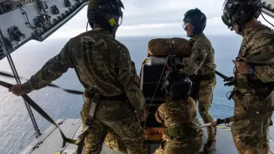 Operación aérea británica ante sospecha de hantavirus en isla remota