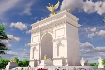 Panel federal aprueba planes de Trump para el Arco del Triunfo