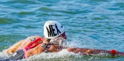 Paulo Strehlke hace historia con plata en Copa del Mundo de Natación