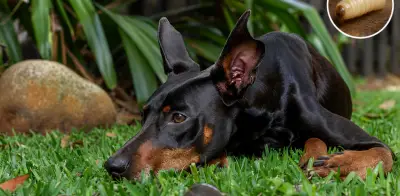 Perro en Coahuila es atacado por gusano barrenador