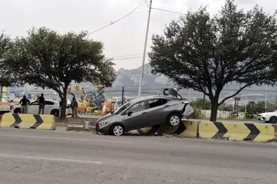 Persecución en Monterrey deja un detenido por robo