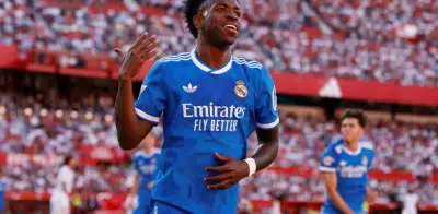 Real Madrid vence 1-0 al Sevilla con gol de Vinícius y asistencia de Mbappé