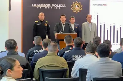 Reportan mes con menos homicidios en 15 años en México