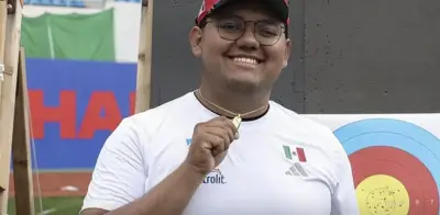 Sebastián García gana oro en Copa del Mundo de Tiro con Arco en China