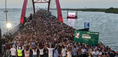 Sheinbaum inaugura el Puente Nichupté, el segundo más largo de Latinoamérica