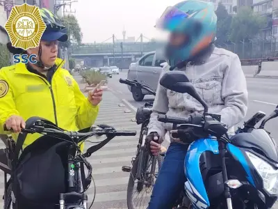 SSC aplica 200 infracciones a motociclistas por invadir ciclovías en CDMX