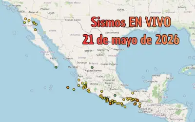Temblores en México y Jalisco EN VIVO: SSN reporta sismos hoy 21 de mayo de 2026