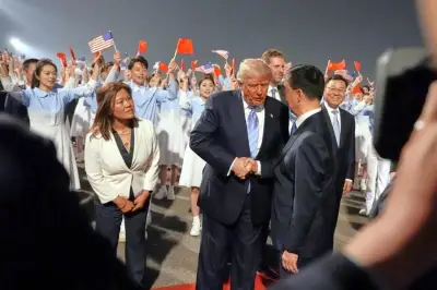 Trump en China: pide a Xi abrir mercado a la IA