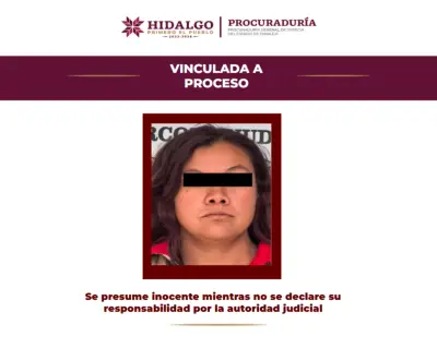 Vinculan a proceso a madre por muerte a golpes de su bebé en Hidalgo