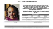 Activan Alerta Amber por Lucía Martínez Cortes, niña de 3 años desaparecida en Polanco