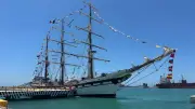 Buque Simón Bolívar llega a Progreso, Yucatán con visitas gratuitas