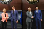 Canciller Velasco recibe a dirigentes de la Unión Europea en México
