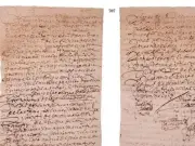 Carta de Cervantes de 1593 sale a subasta en Madrid por 120.000 euros