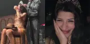 Cazzu llora al recibir corona de A.B. Quintanilla en homenaje a Selena