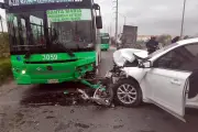 Choque entre camión y camioneta deja 4 lesionadas en NL