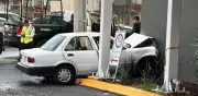 Choque fatal en Monterrey: padres mueren al impactar contra gasolinera