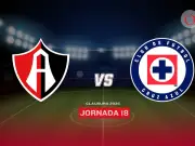 Cruz Azul vs Atlas EN VIVO: horario y canales Jornada 18 Clausura 2026