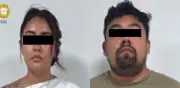 Detienen a pareja por robo a casa habitación en Venustiano Carranza