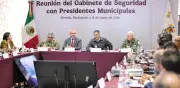 Gabinete de Seguridad se reúne en Michoacán por orden de Sheinbaum
