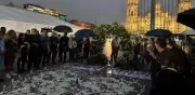 Honran en el Zócalo a Ximena y Pepe a un año del doble asesinato