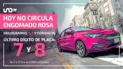 Hoy No Circula CDMX y Edomex: martes 5 de mayo 2026, engomado rosa