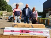 Huixquilucan entrega calentadores solares para economía familiar