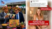 Imágenes falsas con IA: nueva arma política en redes sociales