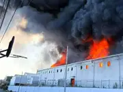 Incendio en maquiladora de Ciudad Juárez moviliza a bomberos