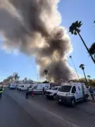 Incendio en plaza de Los Mochis deja cuatro muertos y un posible quinto