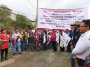 Inician pavimentación de calle Ixpantepec en Texcoco con inversión de 1.4 mdp