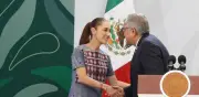 Líderes sindicales respaldan a Sheinbaum ante EU