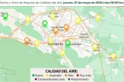 Mala calidad del aire en San Nicolás durante la mañana