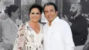 Mara Patricia Castañeda y Vicente Fernández Jr.: emotivo reencuentro