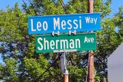 Messi ya tiene su calle en Nueva Jersey para el Mundial 2026