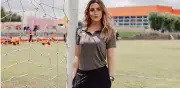 Mexicana Elisa Ceñal, nutrióloga campeona de Europa League con Aston Villa