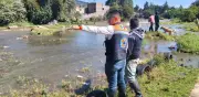 Nueva mega fuga de agua inunda Xochimilco, CDMX