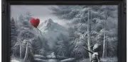 Obra de Banksy se vende por casi 18 mdd en Nueva York