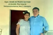 Reaparece Inzunza en redes; felicita a su mamá con emotivo mensaje