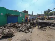 Reparación de fuga en Iztapalapa alcanza 80% de avance